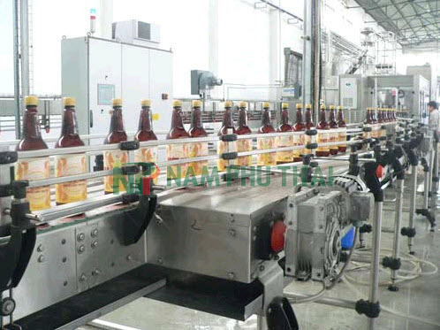 Dây chuyền sản xuất bia chai pet